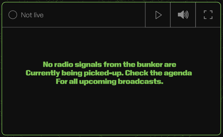 Tune into the Diogenes Bunker Radiobroadcast!